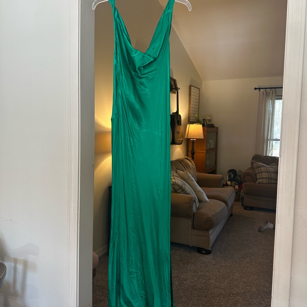 Prom or Wedding Dress! Beautiful Green!
